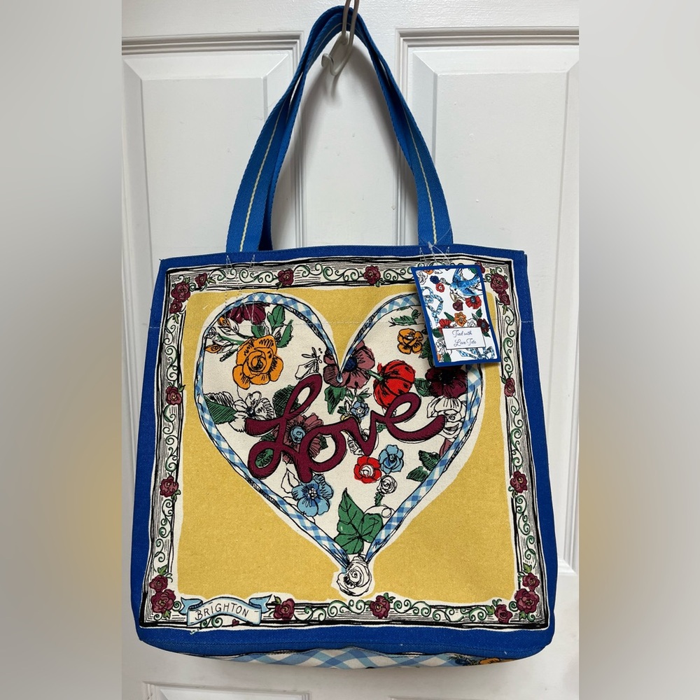 Brighton Floral Love Tote Bag